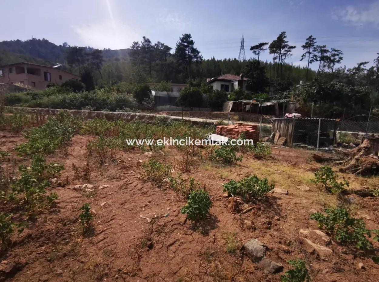 1245M2 Zonierungsgrundstück Zum Verkauf In Marmaris Çamlı
