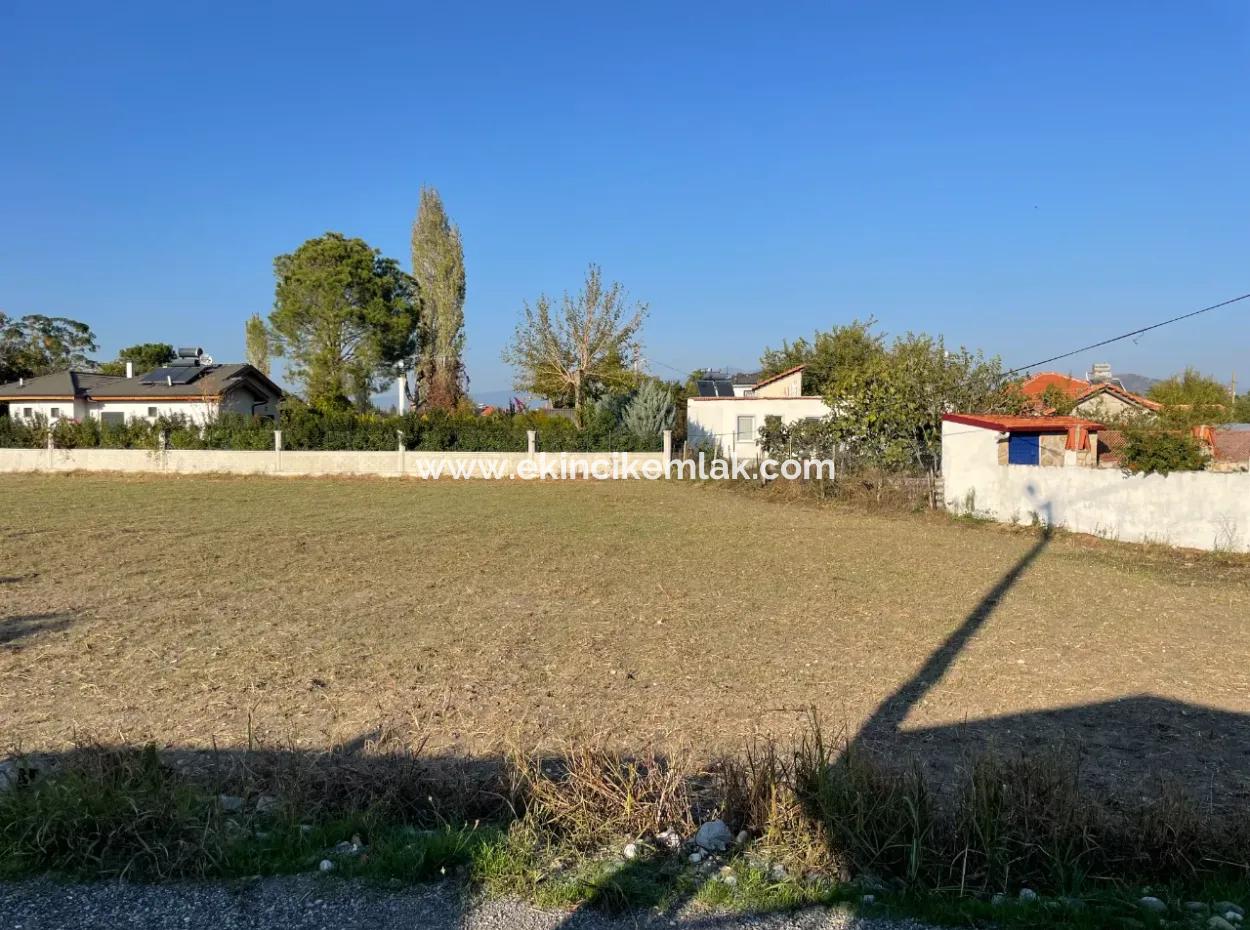 4 Parzellen Nebeneinander In Der Nähe Des Zentrums In Dalyan 2140M2 Grundstück Zum Verkauf