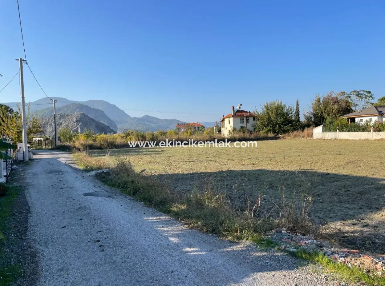 4 Parzellen Nebeneinander In Der Nähe Des Zentrums In Dalyan 2140M2 Grundstück Zum Verkauf