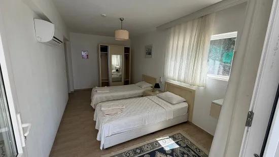 Villa 4+1 for sale with lake and sea view In Gökbel, Dalyan