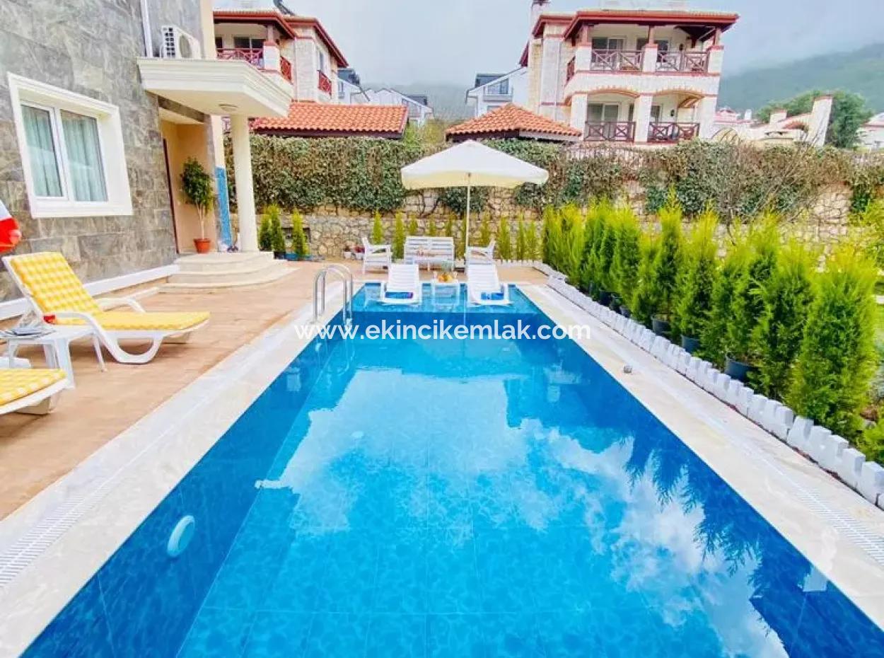 4+1 Villa For Sale In Fethiye Ovacik