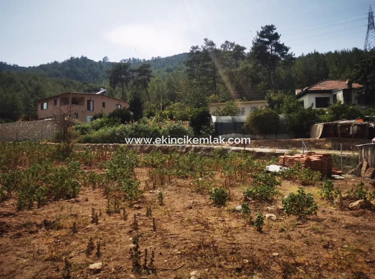 1245M2  Land For Sale In Marmaris Çamlı