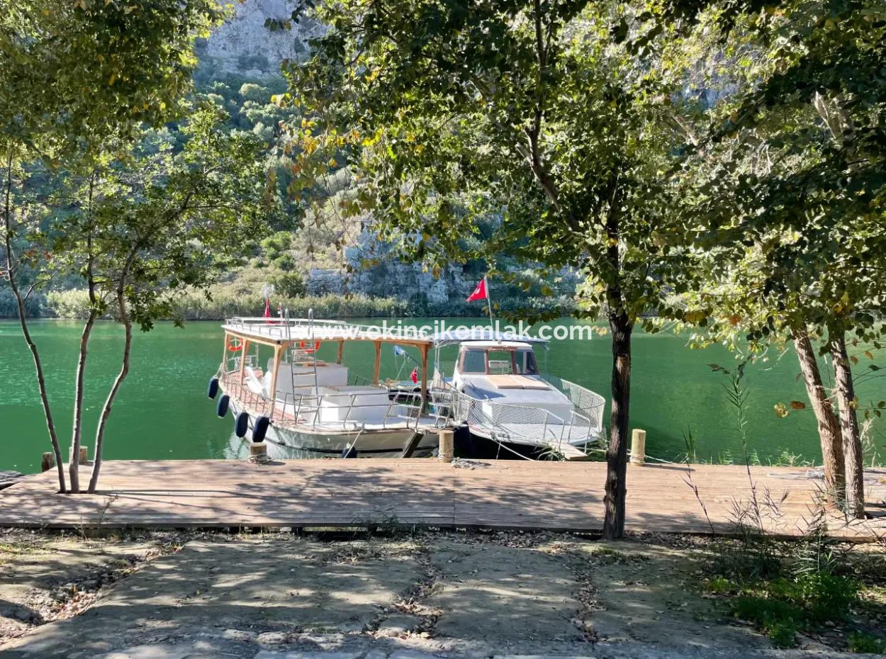 Duplex Apartment For Sale In Dalyan Gülpinar For Zero To 75M2 Canal