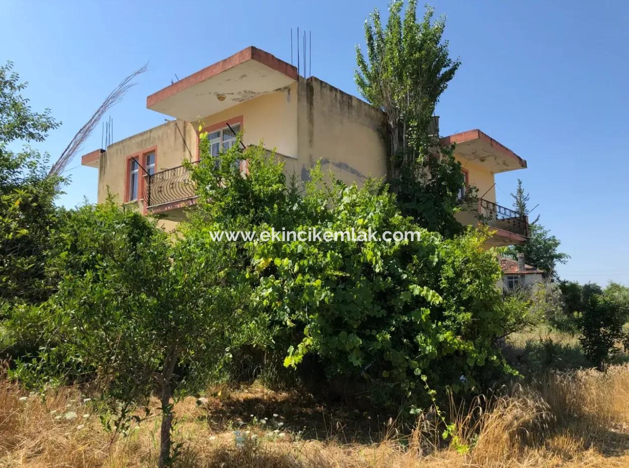 2 Storey House Villa For Sale In 727M2 Land In Seydikemer