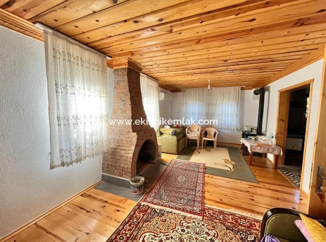 One-Storey House For Sale In 5000M2 Land In Çandır