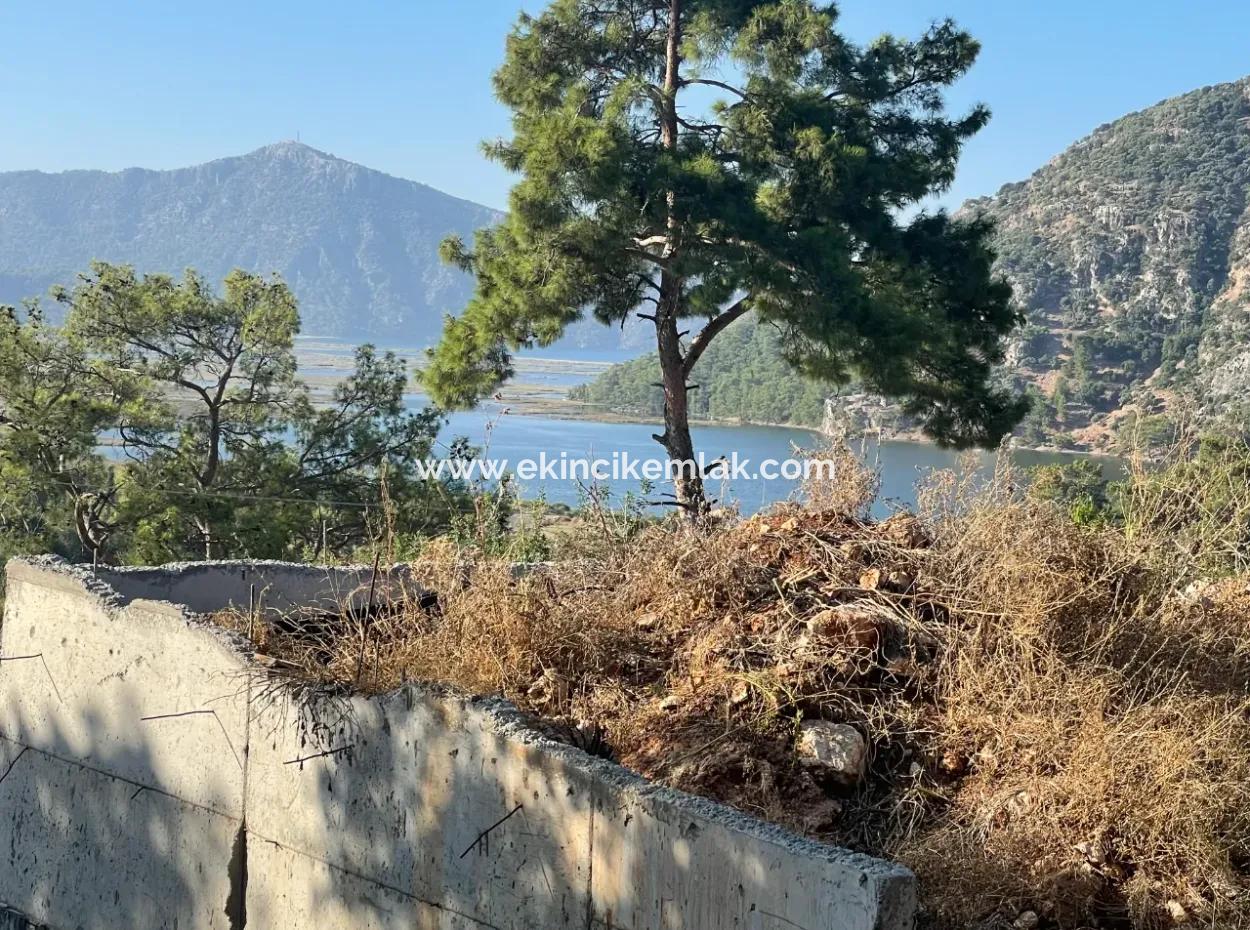 Çandır Full Sea And Lake View 500M2 2B Field For Sale