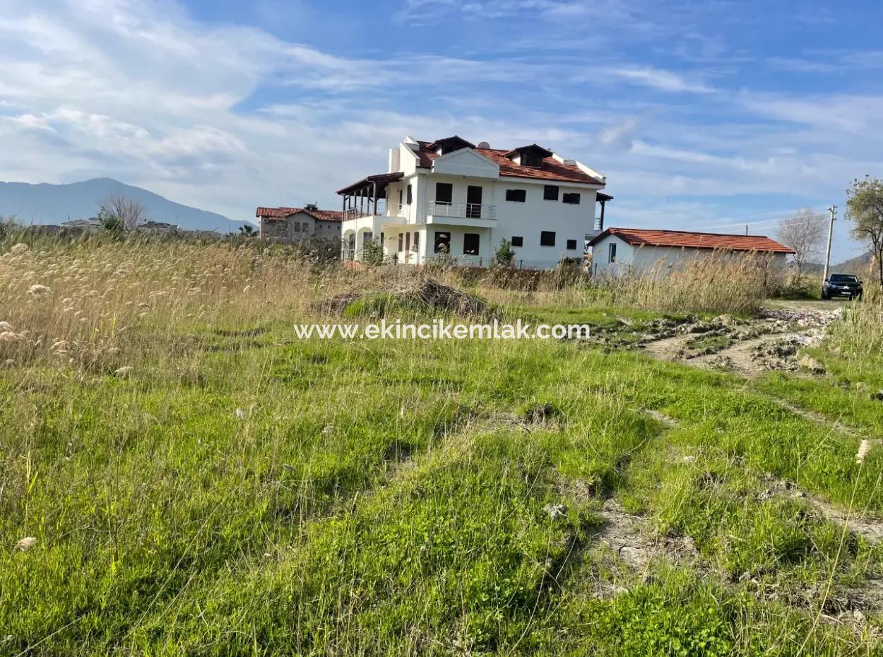 6800 M2 Land For Sale In Dalyan With 5% Residential Zoning