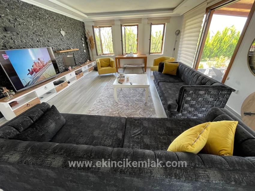 Dalyan İztuzu Manzaralı 7000m2 Arsa İçinde 4+1 Satılık Lüks Villa