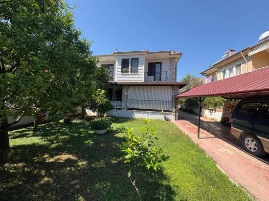 Dalyan Merkezde 300m2 arsa İçinde 3+1 satılık villa