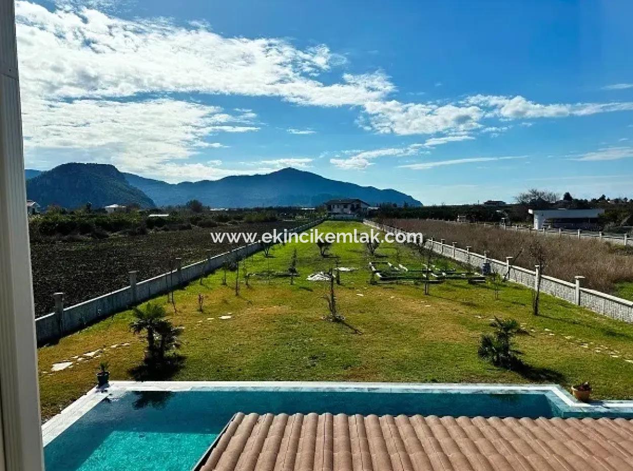 Dalyan Maraşda 5000M2 Arsa İçinde 3+1 Satılık Villa