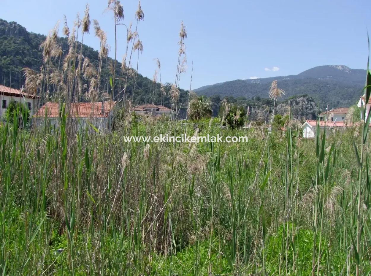 Dalyan Satılık Arsa Dalyan Gülpınarda 840M2 %15+30 İmar Satılık Arsa