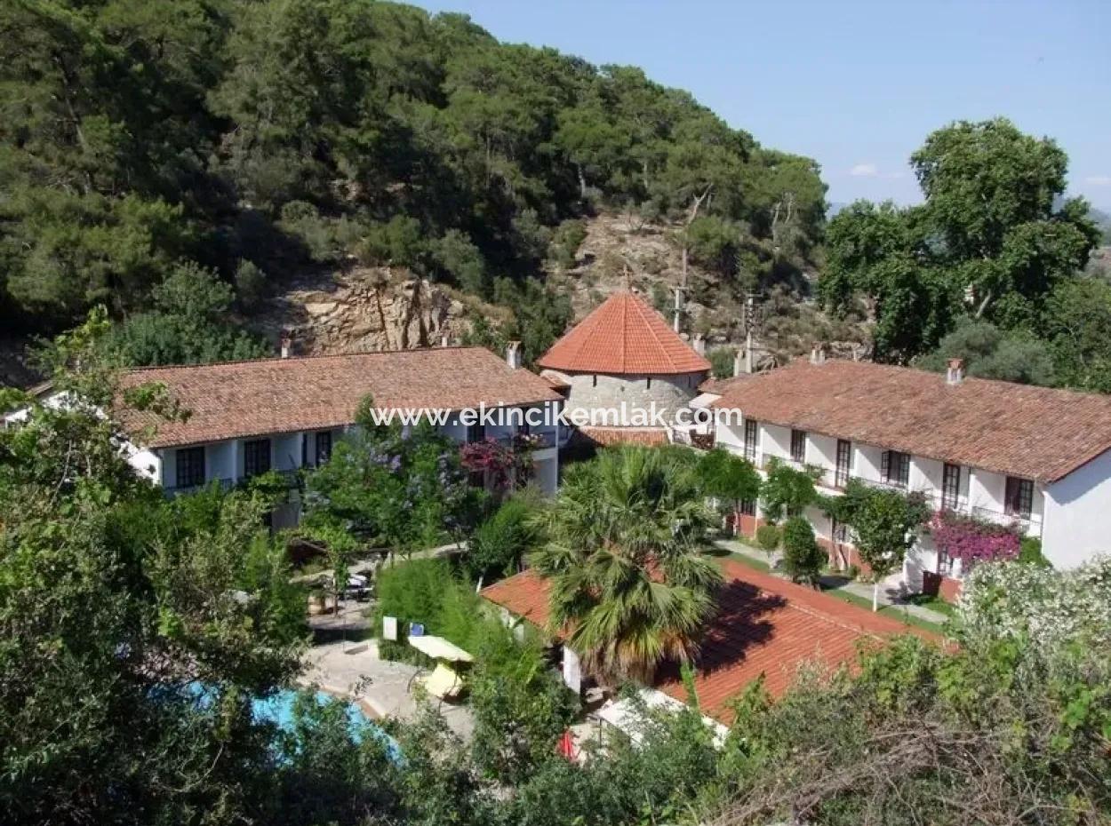 Çandır Satılık Otel Köyceğiz Dalyan Çandır 30 Odalı 5000M2 Arsa İçinde Satılık Otel