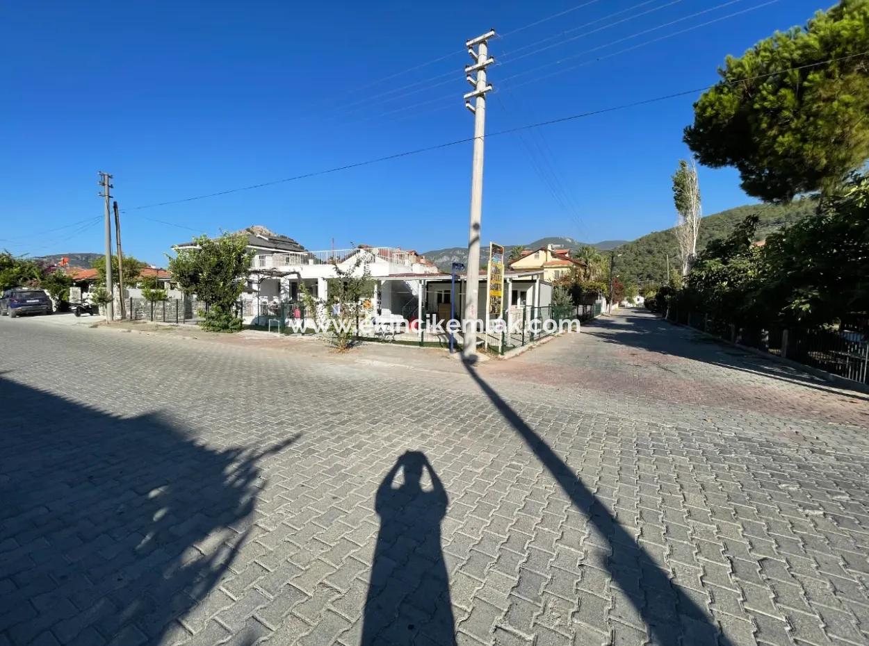 Dalyan Maraşda 677M2 Arsa İçinde Satılık Mustakil Villa Ev