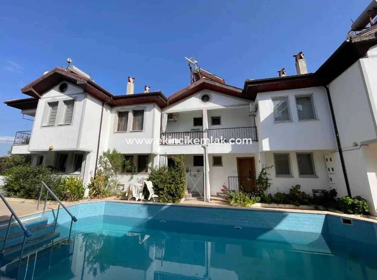 Dalyan Merkezde Site İçinde Satılık 3+1 Dubleks